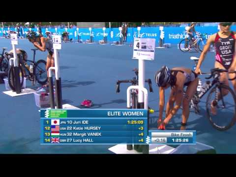 2014 ITU World Triathlon Grand Final Edmonton - Elite Women's Highlights