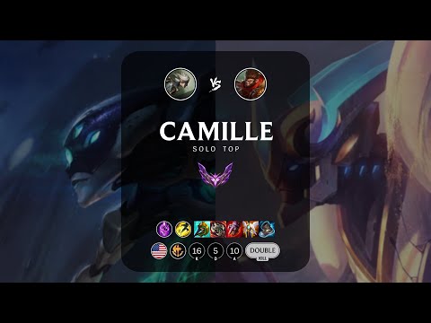 Camille Top vs Wukong - NA Master Patch 13.13