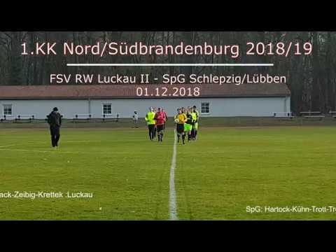 FSV RW Luckau - SpG Schlepzig/Lübben 01.12.2018