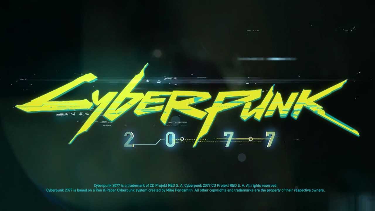 Cyberpunk 2077 title reveal - YouTube