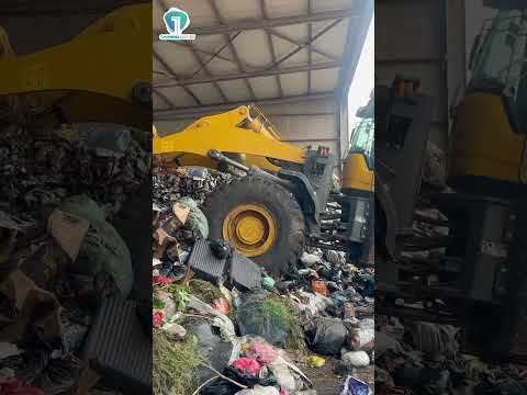 Inside Teshie Transfer Station: Wheel Loader Speeds Up Waste Clearance