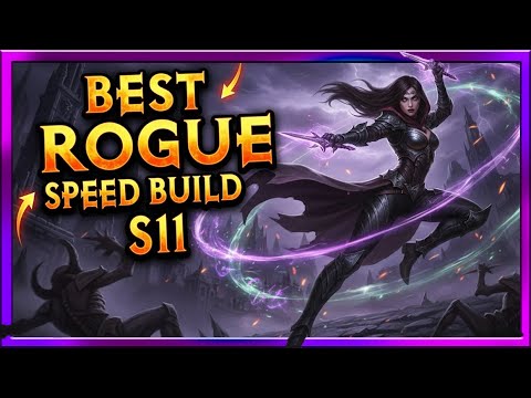 Diablo 4 Season 11 Best Rogue Build For SPEED Content With Knew Deaths Pavine Unique Pants