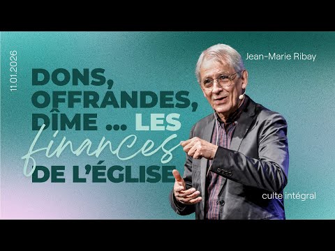 Dons, offrandes, dîme... les finances de l'église - Jean-Marie Ribay [11/01/2026]