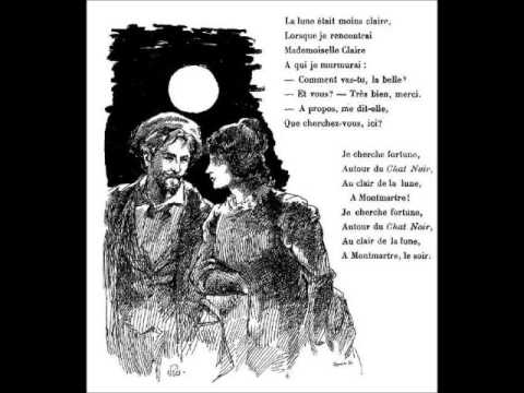 Aristide Bruant - Le chat noir (avec paroles)