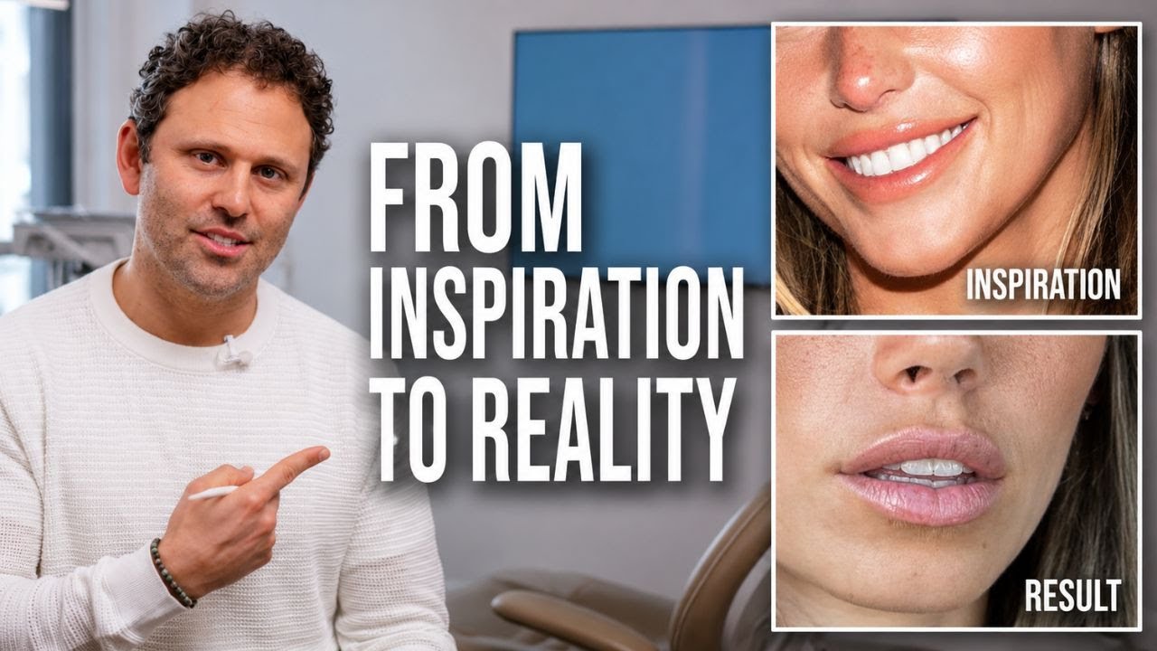 Porcelain Veneer Smile Makeover: From Inspiration Photo to Reality