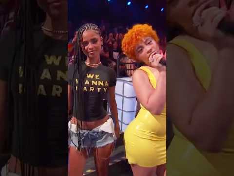 Tyla and Ice Spice FUNNIEST Interaction #icespice #tyla