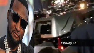 Social media GOES CR@ZY After Shawty Lo’s He@rse Stops By The Blue Flame Gentlemen's Club in Atlanta
