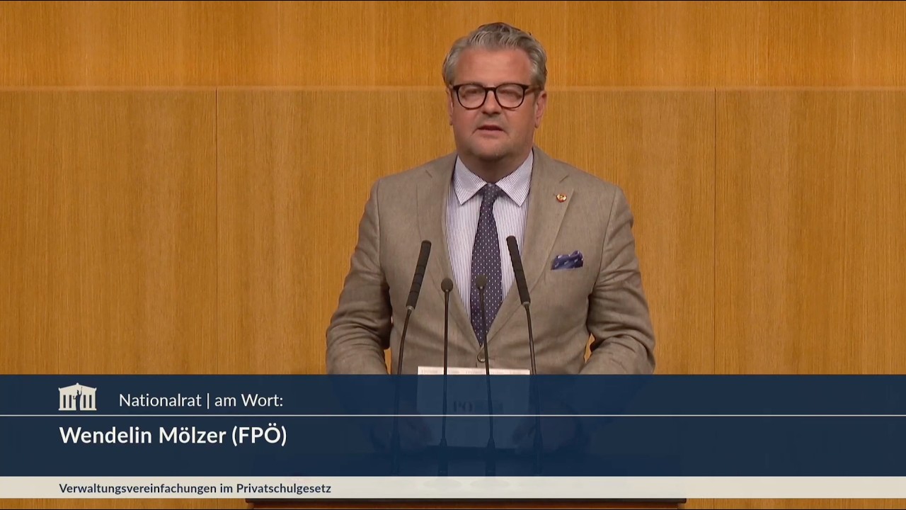 Wendelin Mölzer - Privatschulgesetz - 23.4.2026