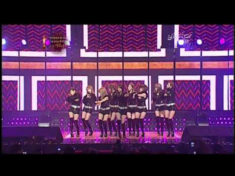 【HD Live】少女時代SNSD - Intro Dance & RDR & Hoot (20屆首爾歌謠大賞) (110120)