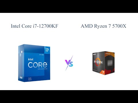 Intel Core i7-12700KF vs AMD Ryzen 7 5700X Comparison 🎮 Which Gaming Processor is Better?