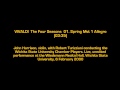 Vivaldi The Four Seasons Spring Mvt 1 Allegro ...