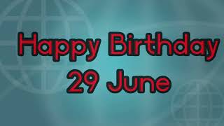 29 June Special New Birthday Status Video, happy birthday wishes, birthday msg quotes जन्मदिन