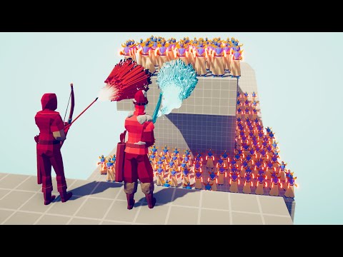 GODS DUO vs 100x UNITS 🔥 TABS - Totally Accurate Battle Simulator