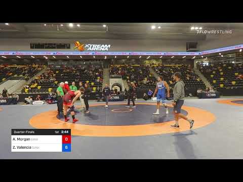 86 Kg Quarterfinal - Andrew Morgan, SPAR - TMWC Vs Zahid Valencia, Sunkist Kids Wrestling Club