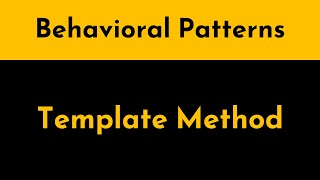 The Template Method Pattern Explained Implemented in Java | Behavioral Design Patterns | Geekific