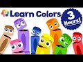 Learn Colors For Kids Color Learning Videos For Kids 3 Hour Color Crew Compilation BabyFirst