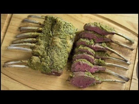 Rack of Lamb with Dairy-Free Pesto Recipe