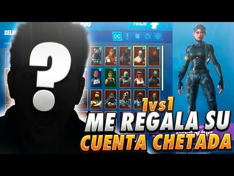si gano a este youtuber me regala su cuenta de fortnite chetada soymortal sososhare com - comprar cuenta fortnite chetada