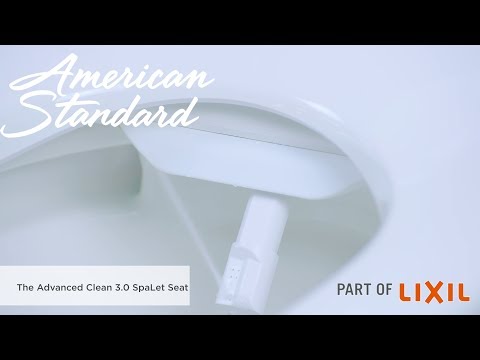 Advanced Clean® 3.0 Electric SpaLet® Bidet Seat With Remote Operation // WHITE // YouTube Video