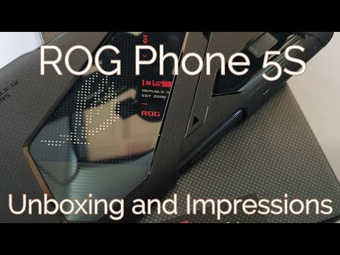 Unboxing the ROG Phone 5S