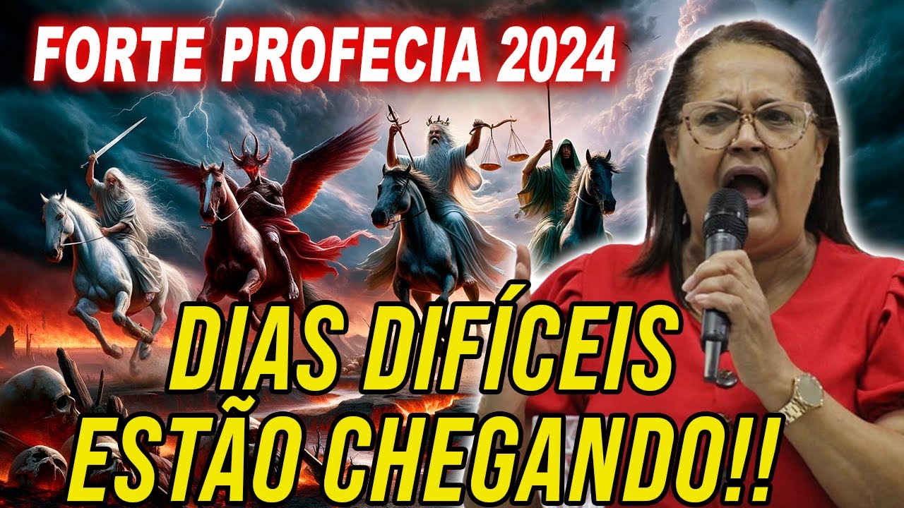 Cristina Maranhão: DIAS DIFÍCEIS VEM VINDO AE!! - Forte Profecia 2024!!