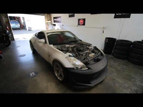 350Z AMS GT BODY-KIT INSTALL!