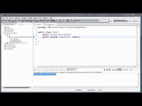JAVA Intermédiaire 8 Le constructeur