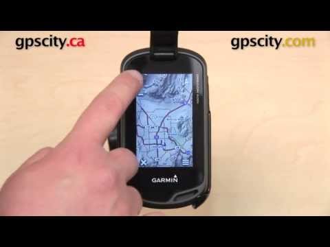 Garmin Oregon 600 Series: Map Setup with GPS City