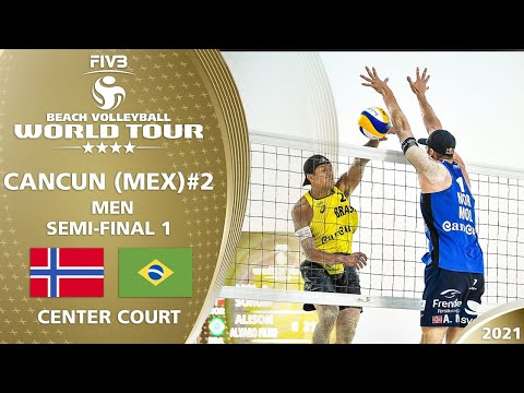 Mol/Sørum vs. Alison/Álvaro Filho - Full Match | 4* Cancun 2021 #2