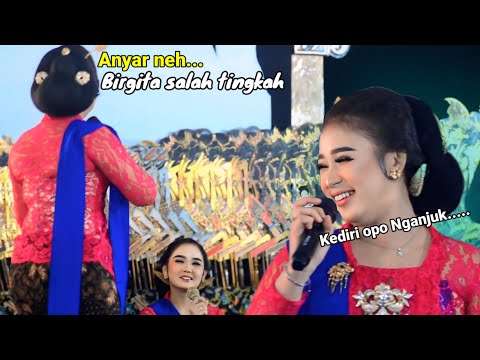 ANYAR NEH BIRGITA SALAH TINGKAH DITANYA NIKEN SALINDRY || LIMBUKAN LUCU KI CAHYO KUNTADI