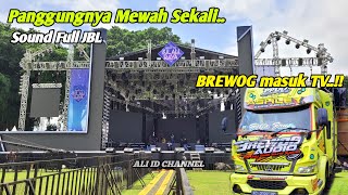 Download lagu Brewog bakal masuk TV..Intip persiapan Kilau Raya MCTV ft Brewog audio di alun alun Blitar mp3