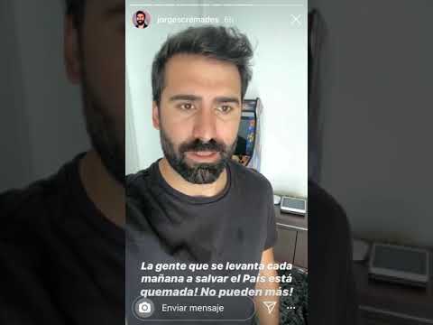 Jorge Cremades expresa su situación en España cuídense y no salgan de casa ⚠️