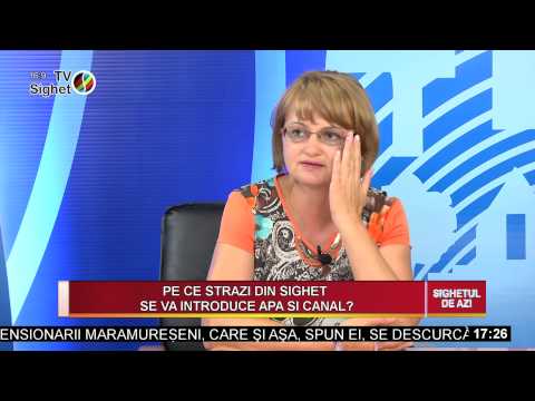 Sighetul de Azi 7 iulie 2015 - Pe ce strazi se introduce apa si canal?
