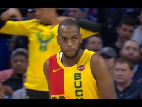 Khris Middleton Highlights vs 76ers RS19G79 - 22 Pts, 4 Asts (04.04.19)