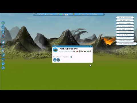 RCT3 - Tutorial - Backgrounds