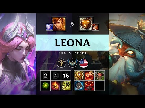 Leona Support vs Bard - NA Challenger Patch 25.15