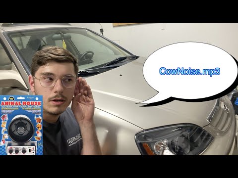 Wolo WOL345 Animal House Electric Horn With PA Install! | 2002 Honda Civic Build Part 15