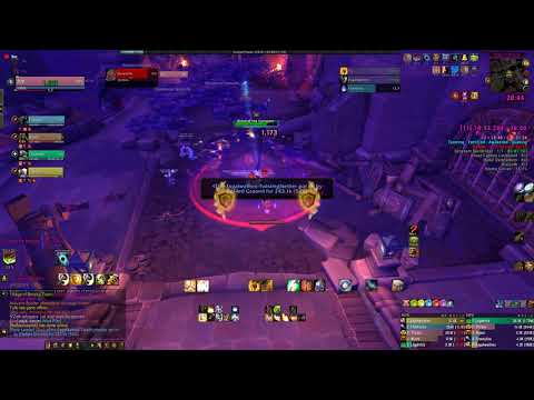 Siege of Boralus Mythic +11 Score +1 FORTIFIED TEEMING QUAKING AWAKENED prot paladin
