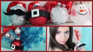 How to make DIY Christmas Ornaments!