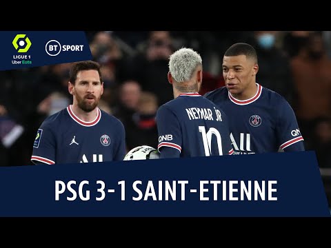 PSG vs Saint-Etienne (3-1) | Mbappe masterclass as PSG come from behind! | Ligue 1 highlights