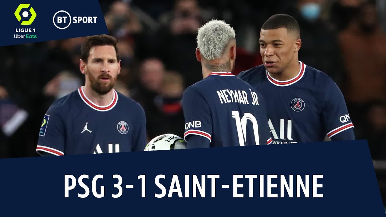 Paris Saint Germain vs Saint-Étienne highlights