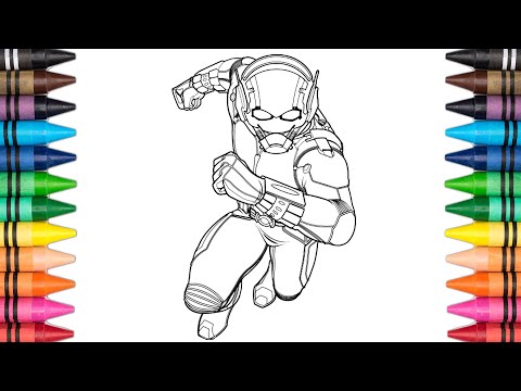 ANT-MAN Coloring Page #129 - Unison - Aperture [NCS Release]