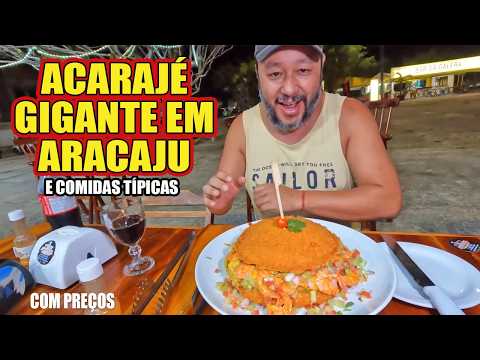 TYPICAL FOODS FROM SERGIPE IN ARACAJU - TASTING DIFFERENT FOODS IN ARACAJU - #Vlog