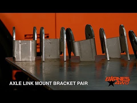 Four Link and Three Link Axle Link Mount Brackets