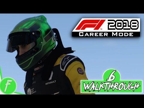 F1 2018 FULL WALKTHROUGH Career Mode Gameplay HD (PC) | NO COMMENTARY | PART 6