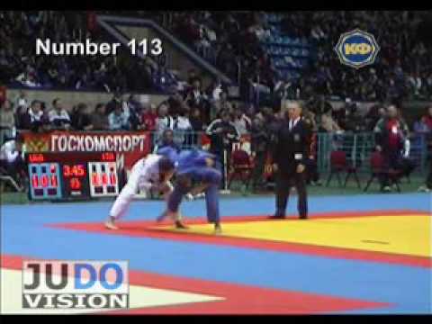 JUDO 2004 Super World Cup: Viktor Savinov (UKR) - Francesco Bruyere (ITA)