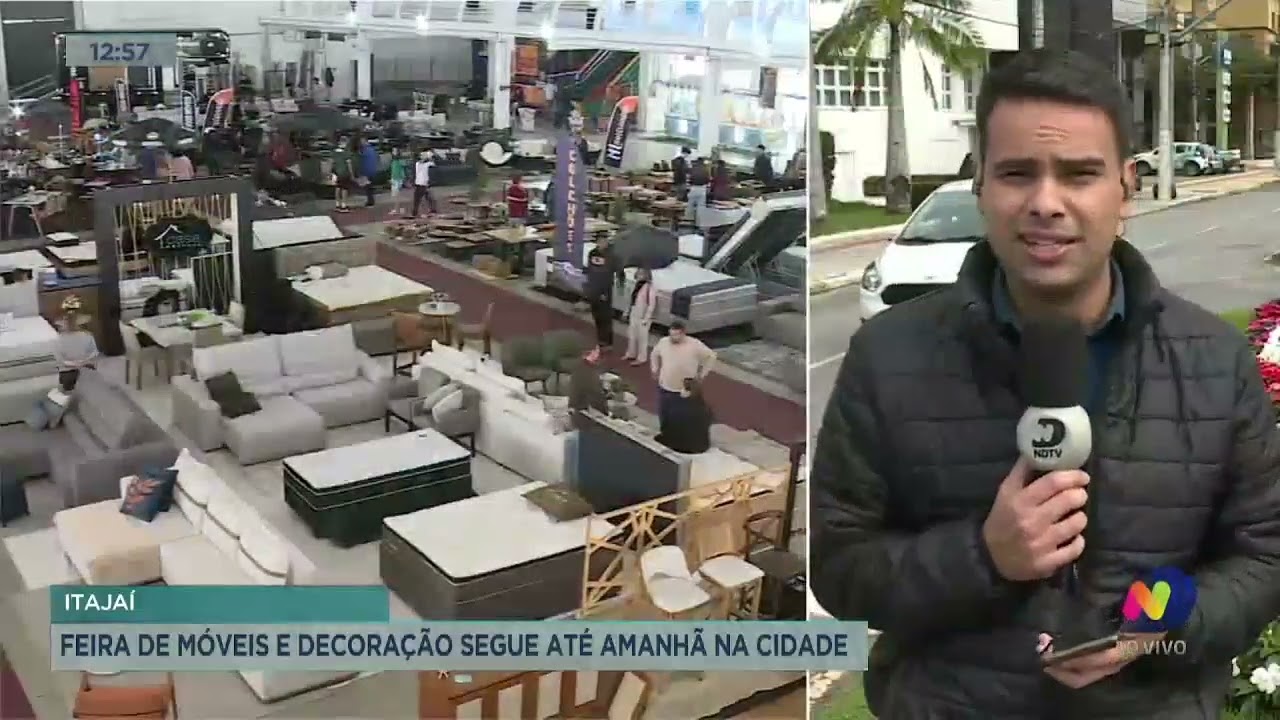 Feira de móveis e decoração acontece até domingo, em Itajaí ND Mais