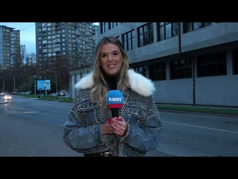 Izuzetno hladno vreme u Beogradu poslednjeg novembarskog dana - DJS - (TV Happy 30.11.2022)