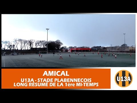 🤝 Amical | U13A 0️⃣🆚5️⃣ Stade Plabennecois ⚽️