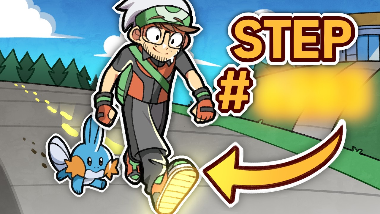I Beat Pokemon By Taking the Fewest Steps Possible - YouTube
